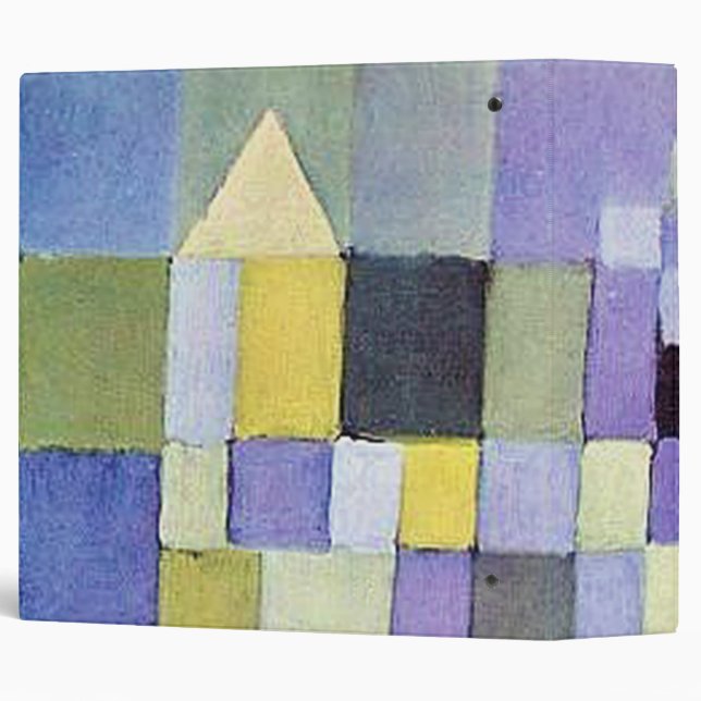 Classeur Architecture, Paul Klee (Dos/Côté)