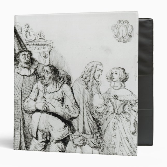 Classeur Argan et Monsieur Purgon (Devant/Intérieur)