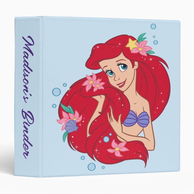 Classeur Ariel Ocean Beauty Bloom (Devant/Côté)