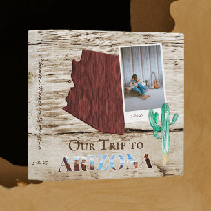 Classeur Arizona Vacances Rustique Photo Scrapbook Album