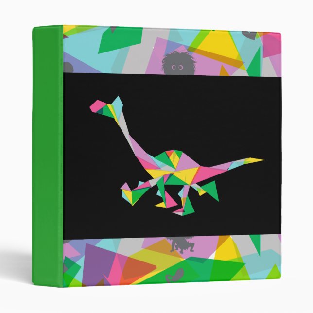 Classeur Arlo Silhouette Abstraite (Devant/Côté)