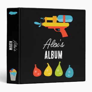 Classeur Arme à eau et ballons Été Enfants Album photo