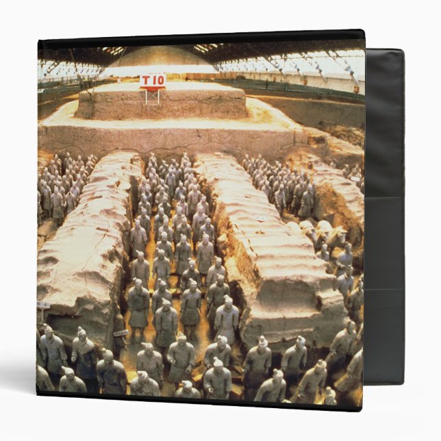 Classeur Armée de terre cuite, dynastie de Qin, 210 AVANT (Devant/Intérieur)