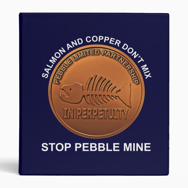 Classeur Arrêtez la mine de galets - Pebble Mine Penny (Devant)