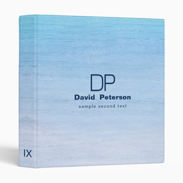 Classeur Arrière - plan en bois bleu Ombre (Devant/Côté)