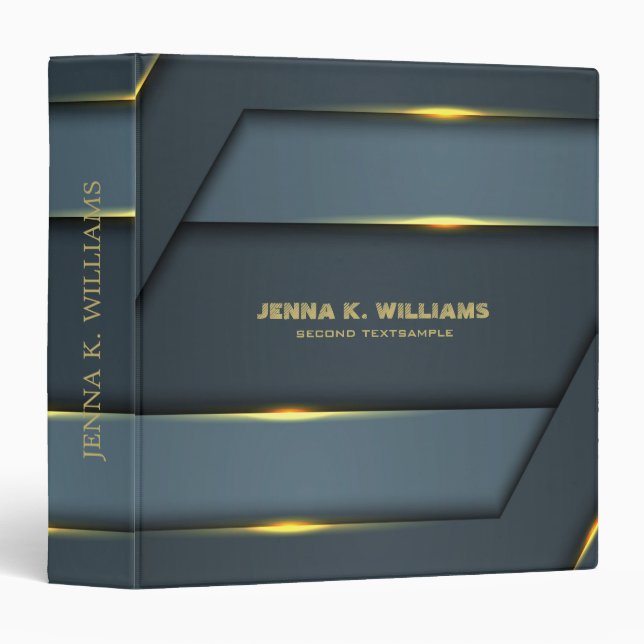 Classeur Arrière - plan gris métallique (Devant/Côté)