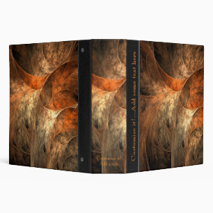 Classeur Art 2,8" de fractale de richesse d'automne
