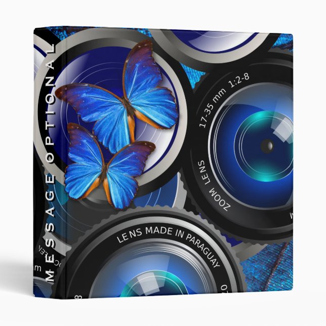Classeur Art 44 de papillon (Devant/Côté)