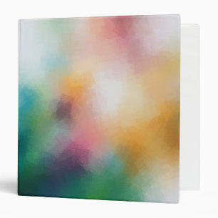 Classeur Art Abstrait moderne et tendance Rouge Jaune