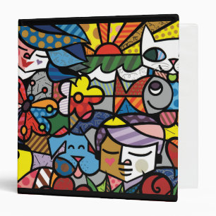 Classeur Art animalier coloré