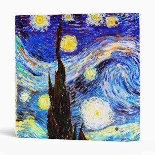 Classeur Art de nuit Van Gogh Starry