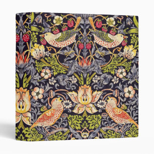 Classeur Art floral Nouveau de voleur de fraise de William