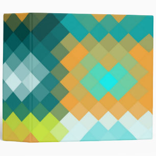 Classeur art graphique rétro coloré 61