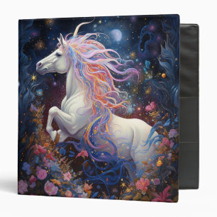 Classeur Art Imaginaire de Cheval Blanc Magique