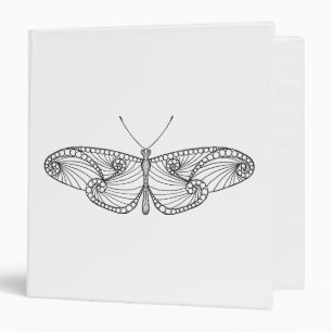 Classeur Art inspiré de papillon