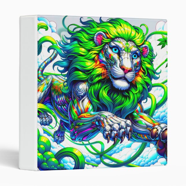 Classeur Art Lion (Devant/Côté)