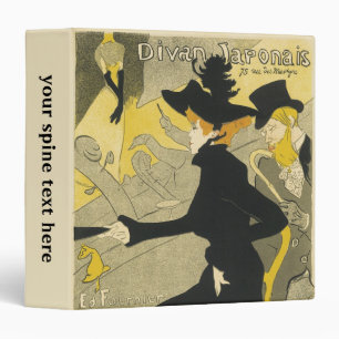 Classeur Art Nouveau, Divan Japonais par Toulouse Lautrec