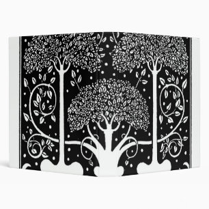 Classeur Art Nouveau Tree Beardsley Motif