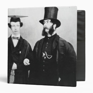 Classeur Arthur Munby et son père, c.1851