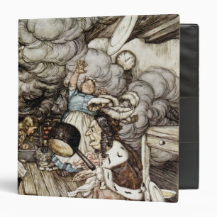 Classeur Arthur Rackham dans Kitchen de la duchesse,
