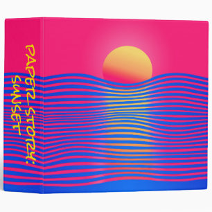 Classeur article : coucher du soleil
