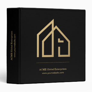 Classeur Article promotionnel Logo sur mesure de l'immobili