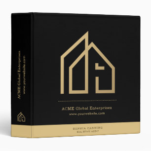 Classeur Article promotionnel Logo sur mesure de l'immobili