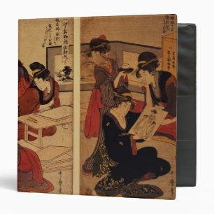 Classeur Artisans faisant une gravure sur bois, c.1857