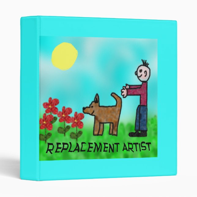 Classeur Artiste de remplacement (Devant/Côté)