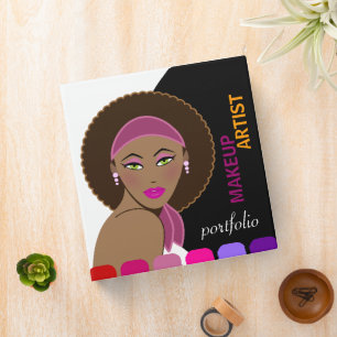 Classeur Artiste maquillage / Portefeuille de la culture de