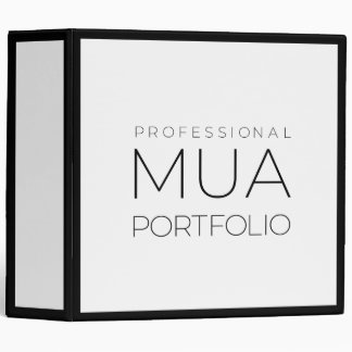 Classeur Artiste maquillage Portefeuille professionnel 3 an