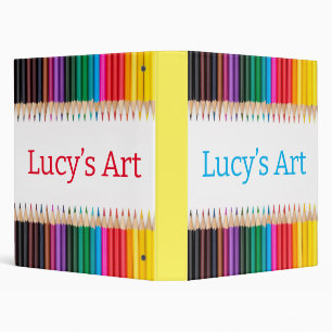 Classeur artistique pour enfants personnalisés