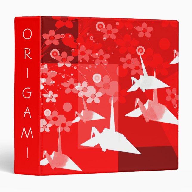 Classeur asiatique d'Avery d'art (Devant/Côté)