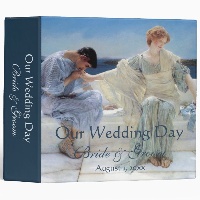 Classeur Ask Me No More par Alma Tadema Mariage (Devant/Côté)