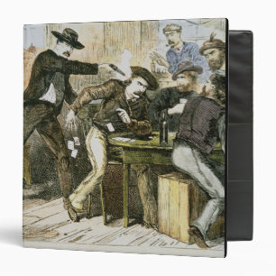 Classeur Assassinat "de Bill sauvage" (W.B. Hickok) par