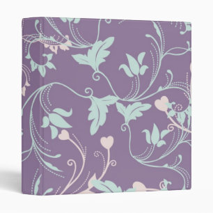 Classeur Assez pourpre et pastels