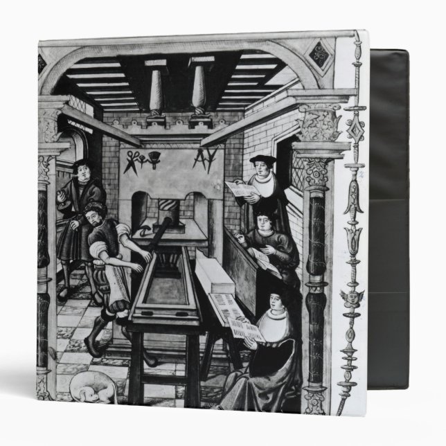 Classeur Atelier d'impression (Devant/Intérieur)