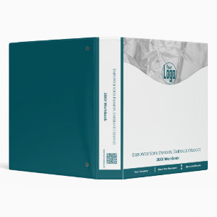 Classeur Atelier du logo de la turquoise White Life Coach C