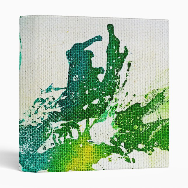 Classeur Athabascan Polychromoptic B par Michael Moffa (Devant/Côté)