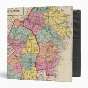 Classeur Atlas topographique des comtés du Maryland 4