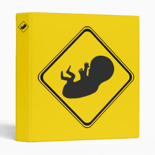 Classeur Attention : Baby Ahead !