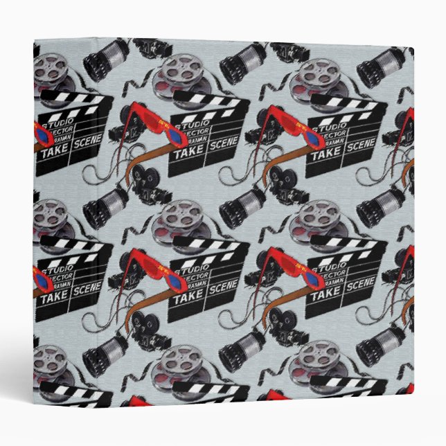 Classeur Au Carnet Des Films (Devant/Côté)