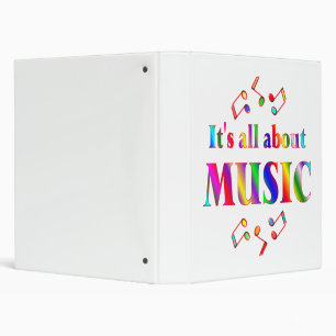 Classeur Au sujet de la musique
