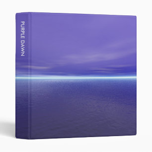 Classeur Aube violette (1po)