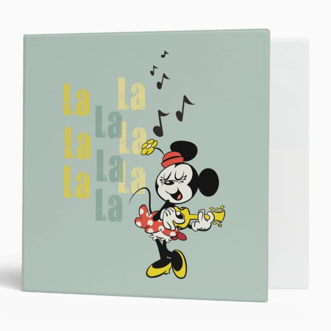 Classeur Aucun service | Chanter Minnie (Devant/intérieur)