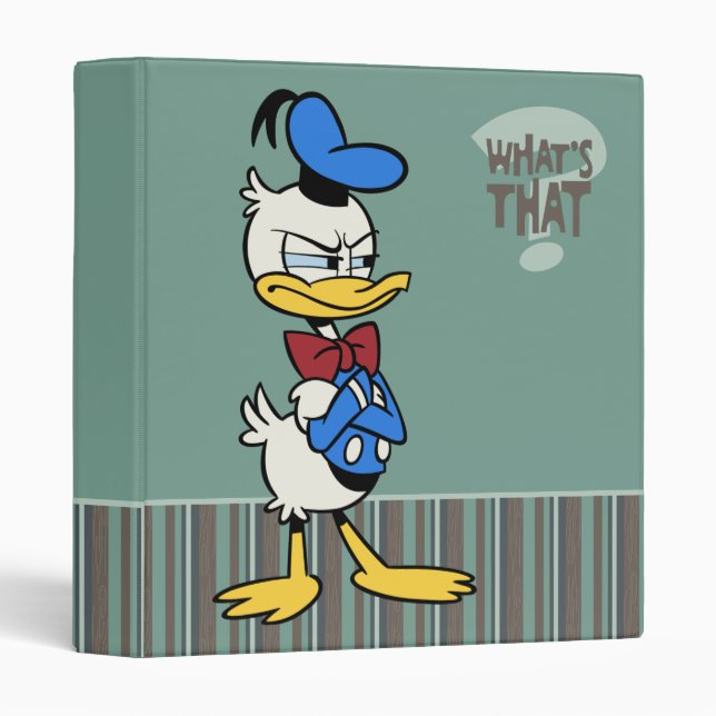 Classeur Aucun service | Donald Duck (Devant/Côté)