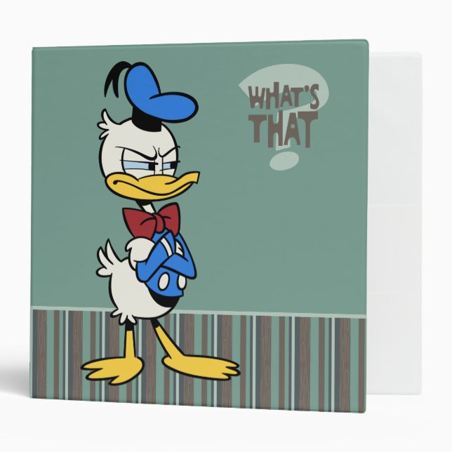 Classeur Aucun service | Donald Duck (Devant/intérieur)