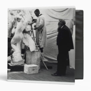 Classeur Auguste Rodin dans son studio de Paris