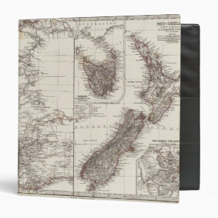 Classeur Australie occidentale Tasmanie et Nouvelle-Zéland