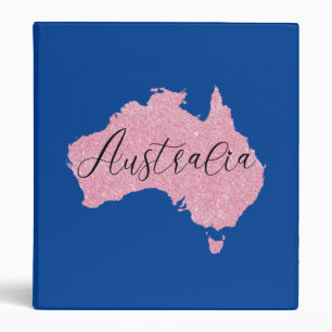 Classeur Australie Pays Couleur brillante
